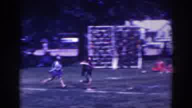 North Hollywood California (1961): Two Children Running At The Garden Until They