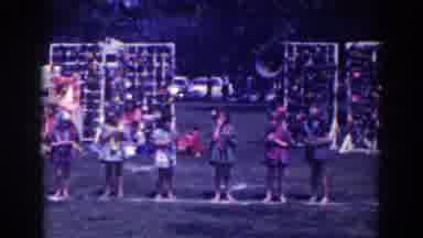 North Hollywood California (1961): Children Playing And Gesturing At Some Unknown