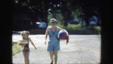 Connecticut (1947): People Enjoying The Sunny Day Enjoying The Beach