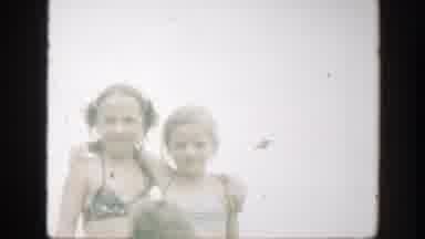 Connecticut (1947): Sister Jeanne And Brother Daniel Family Video Smiling For The