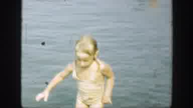 Connecticut (1947): A Few Children Happily Play In The Water On A Sunny Day
