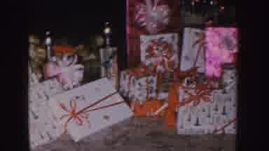 Nebraska (1955): Panoramic View Of Several Christmas Presents Huddled In The Room