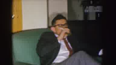 Nebraska (1955): Man Sitting Down And Drinking While Talking To A Woman