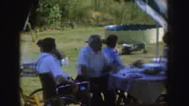 Nebraska (1955): Enjoying Barbecue On A Sunny Day With The Whole Family Together