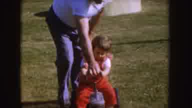 Nebraska (1955): Grandfather Plays With His Granddaughter