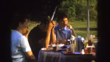 Nebraska (1955): Friends Having A Picnic In The Park