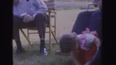 Nebraska (1955): Some Old People Sitting In The Garden Having A Good Time While A