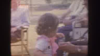 Nebraska (1955): Old Footage Child Grabbing A Fathers Cigarette To Play On A Sunny
