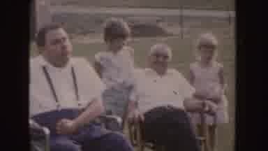Nebraska (1955): People Outside Having A Good Time In A Unique Old Video S S