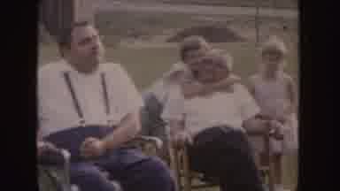 Nebraska (1955): Family Reunion With Kids And Older Adults Love And Hugging