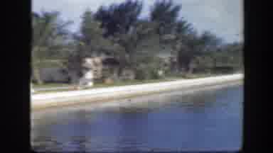 Florida (1945): A Child With His Book In His Hand Walking Towards A Lake
