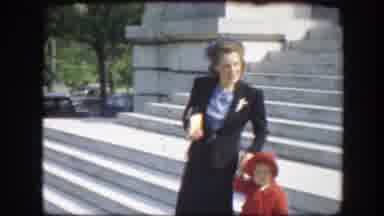 Washington DC (1945): A Regular Day At The White For A Business Woman