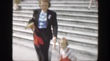 Washington DC (1945): Travel With The Family To See Monuments Fountains And Domes