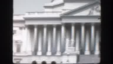Washington DC (1945): White Building Monument