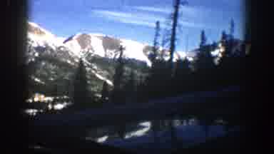 Aspen Colorado (1961): There Is Snow On The Mountain On A Sunny Drive Through The