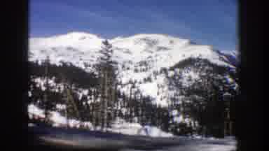 Aspen Colorado (1961): Driving On A Mountain Road