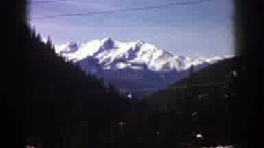Aspen Colorado (1961): Mount St Helena Captured From A Moving Car - Post Eruption