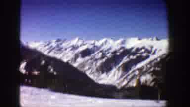 Aspen Colorado (1961): A Beautiful Scenery On Top Of A Mountain In A Video