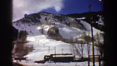 Aspen Colorado (1961): Scenic View Of Ski Slope
