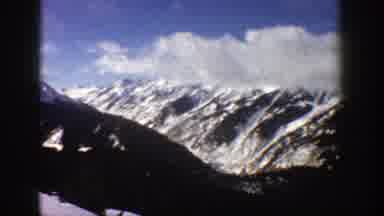 Aspen Colorado (1961): Aspen In Colorado Rocky Mountains And A Ski Resort Town And