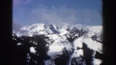 Aspen Colorado (1961): Icy Mountain Peaks After The Blizzard