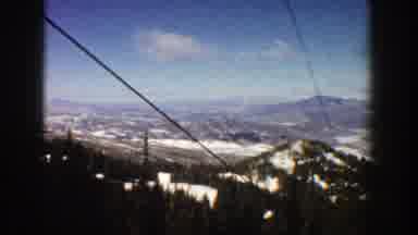Aspen Colorado (1961): The Mountain Range View From The Top