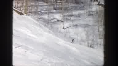 Aspen Colorado (1961): Skiing Down A Huge Mountain