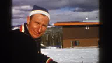 Aspen Colorado (1961): View Of Mountains From A Ski Lift
