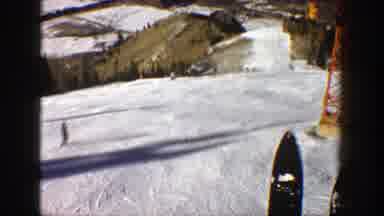 Aspen Colorado (1961): Person Riding Chairlift Films Person Skiing