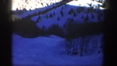 Aspen Colorado (1961): Mountain Top With Little Vegetation And Lots Of Snow Area