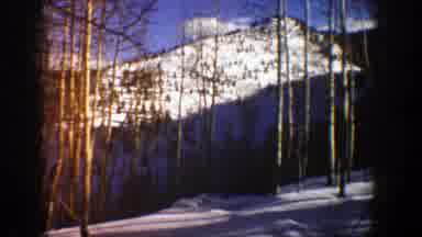 Aspen Colorado (1961): Gliding Down The Snow Glazed Mountains On The Sky Lift