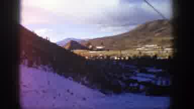 Aspen Colorado (1961): Beautiful View Of A Forest With Trees And Snow