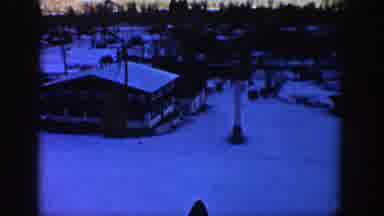 Aspen Colorado (1961): View Of The Surrounding Snow-Covered Ski Resort And