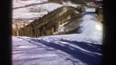 Aspen Colorado (1961): Snow Covered Steep Hill Ideal For Skiing