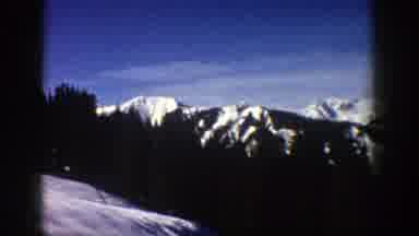 Aspen Colorado (1961): The Mountain Range During Winter