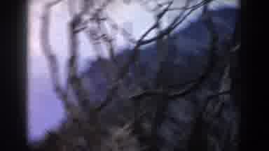 Italy (1960): Driving Through A Wooded Area With Houses And Stone Buildings