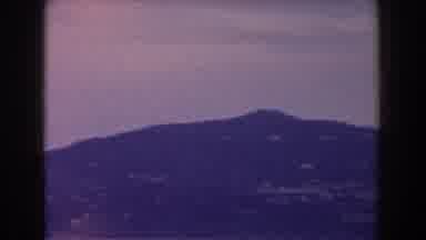 Italy (1960): View Of Snow Covered Mountain Peak On A Hazy Day
