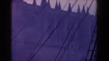 Italy (1960): Ship Going Near Shore To The Deck To The Middle Of Town Where The