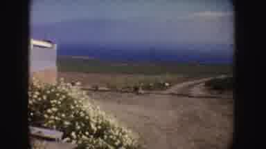 California (1962): Approaching View Of Disneyland Sign And Woman Wearing Blue