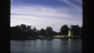 Stockholm Sweden (1975): View From Across The Lake Of Landmark Buildings With
