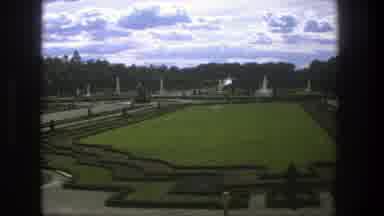 Stockholm Sweden (1975): Structured Garden With Several Statues And Grassy Area