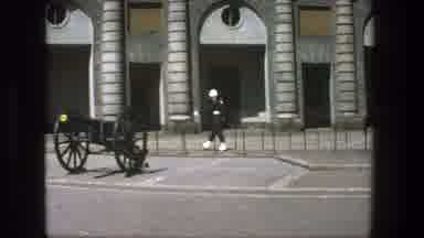 Stockholm Sweden (1975): A Soldier In White Uniform And Boots And White Helmet