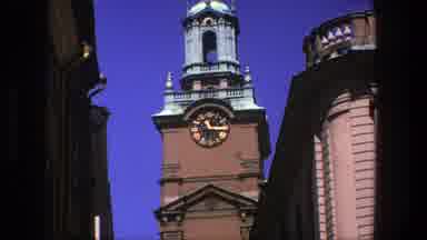 Stockholm Sweden (1975): Observation Video Of The Details Of Buildings And Their