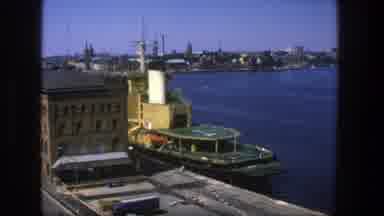 Stockholm Sweden (1975): A Boat At The Port