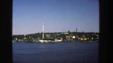 Stockholm Sweden (1975): A Developed Area On The Banks Of A Body Of Water Includes