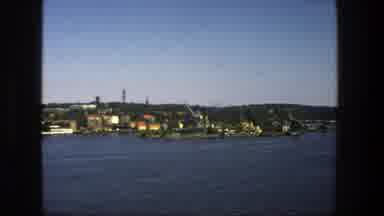 Stockholm Sweden (1975): Some Time By The Water Looking Out To See The Other Side