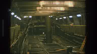 Stockholm Sweden (1975): Metal Interior Of A Boat