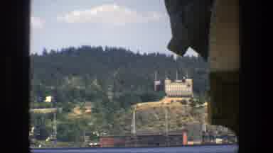 Stockholm Sweden (1975): The Boat Is Bobbing On The Moving Water As The Mountain