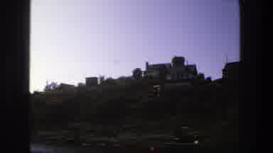 Stockholm Sweden (1975): Slow Drive While Looking At Houses Sitting On A Hill