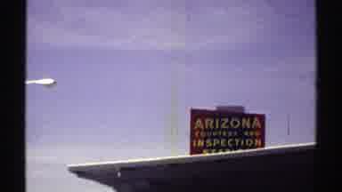 Arizona (1969): Arizona Inspection Station And Petrified Forest